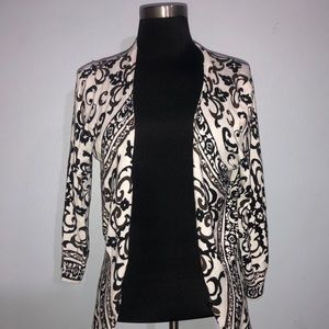 White House Black Market Sweaters - Patterned Cardigan White House Black Market Sweaters - Patterned Cardigan